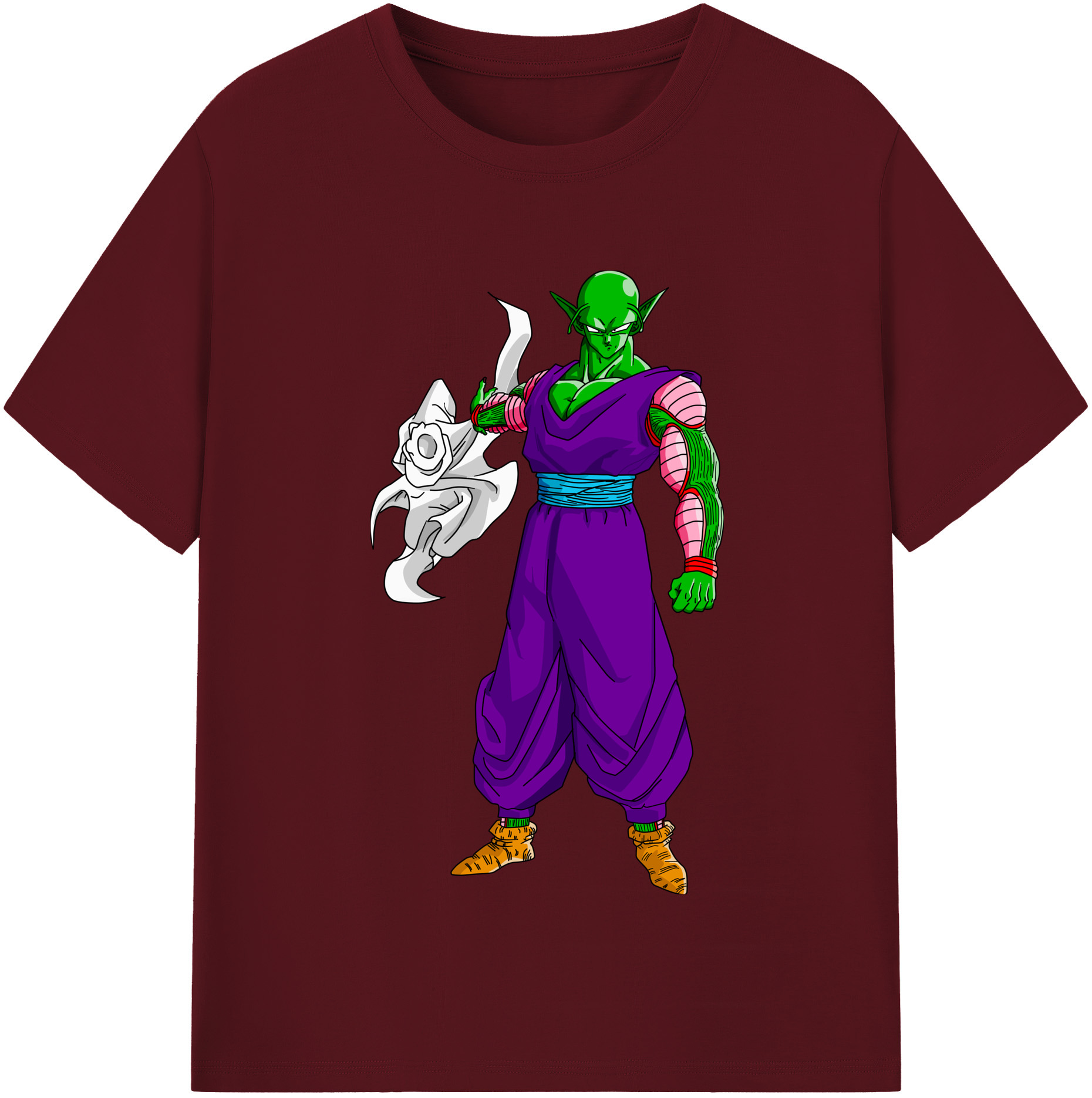 （画像用） ドラゴンボール ピッコロ DRAGON BALL Piccolo 綿100％半袖Tシャツ（フロントプリント）